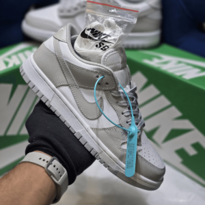 Nike Sb Dunk Light Grey Sneaker First Copy