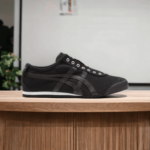 Onitsuka Tiger Mexico 66 Black Slip On First Copy