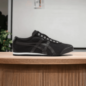 Onitsuka Tiger Mexico 66 Black Slip On First Copy