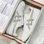 Tiger Tokuten Slip On Sneakers White Grey - 7A First Copy