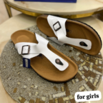 Master Copy Birkenstock Women Gizeh White Sandals