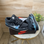 Air Jordan Low Halloween Black Cat Sneakers Master Copy
