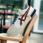 Master Copy Asics Court Trail Sneaker White Red
