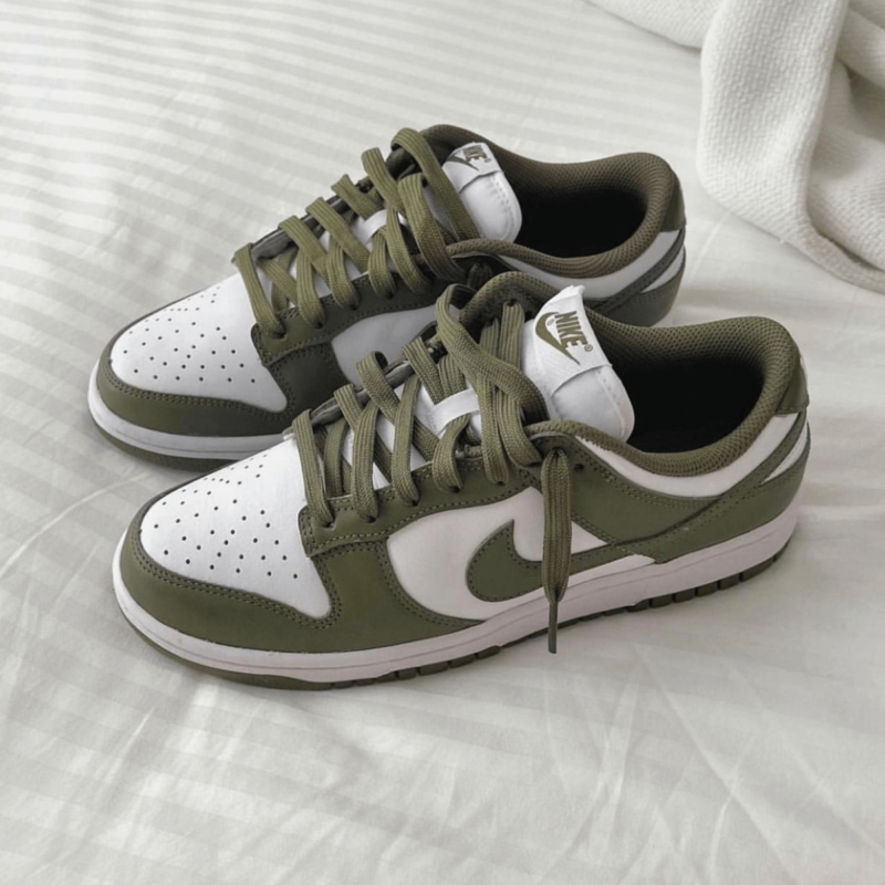 Master Copy Nike SB Dunk Olive Green Sneakers