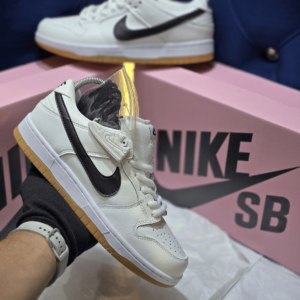 Nike Sb Dunk Low White Gum First Copy Shoe