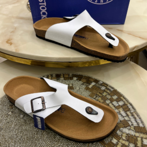 Master Copy Birkenstock Women Gizeh White Sandals