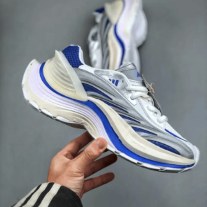 XLG Metawave Silver Blue Adidas Shoes - First Copy