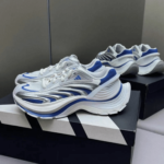 XLG Metawave Silver Blue Adidas Shoes - First Copy